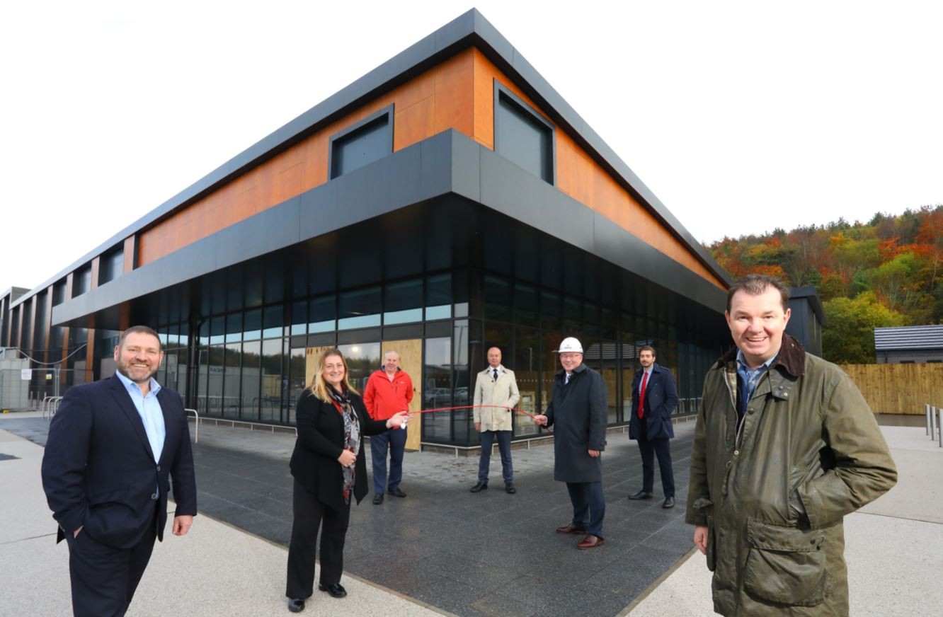 Minister visits Tyneview Retail Park as Scheme Hits Milestone